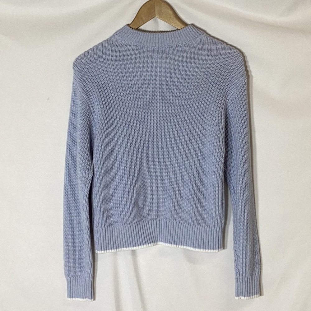 PISTOLA Ren All Day Sweater Light Blue Size XS - Picture 7 of 7